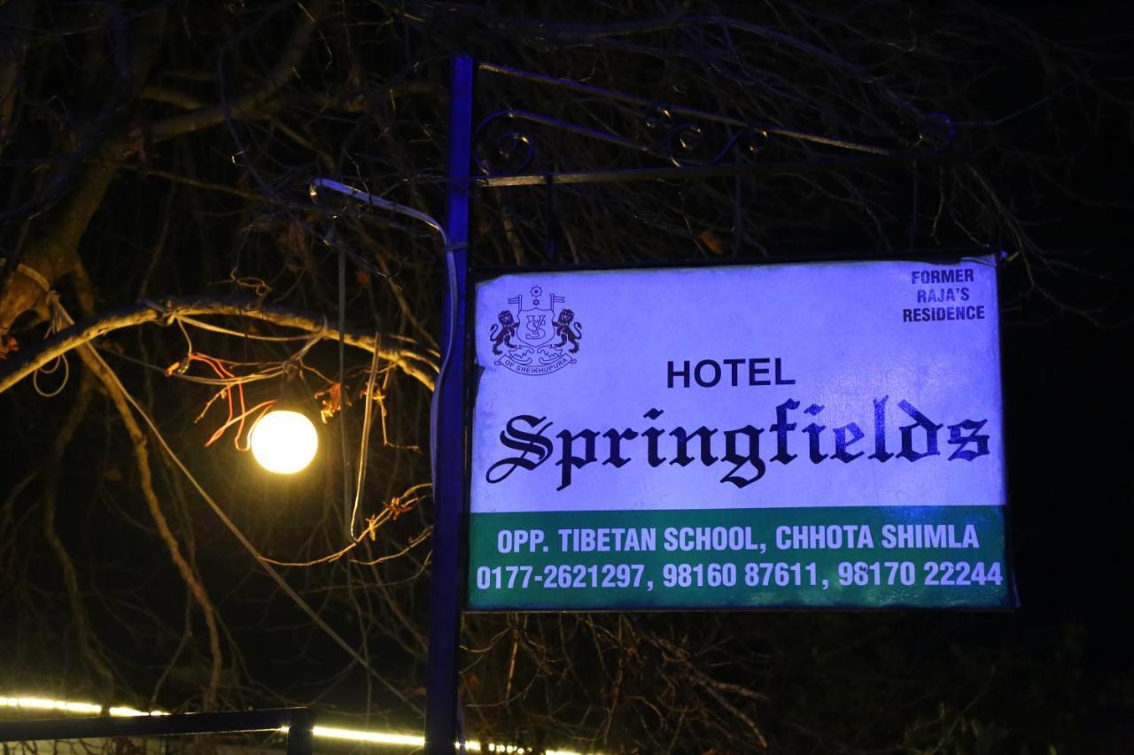 Springfields - A Heritage Palace Since 1902 Shimla Ngoại thất bức ảnh